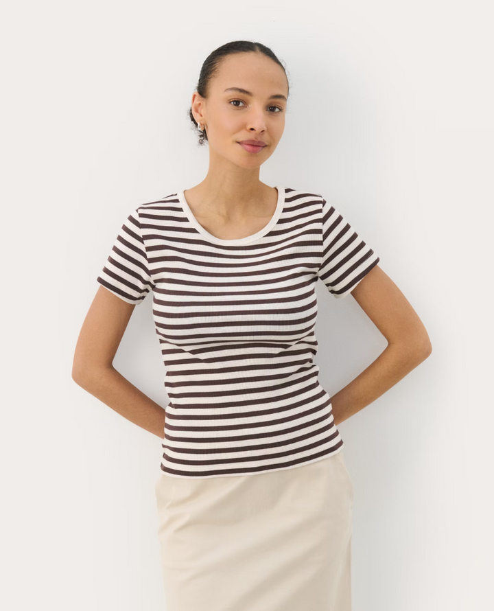 Part Two Rochelle Bracken Ribbed T-Shirt