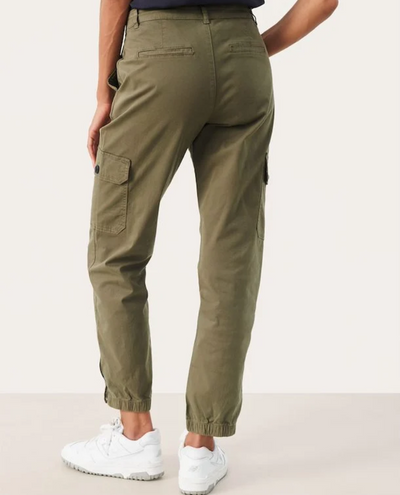 Part Two Sevens Olive Green Trousers