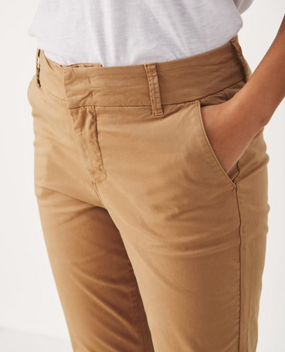 Part Two Soffys Tannin Brown Chino Trousers