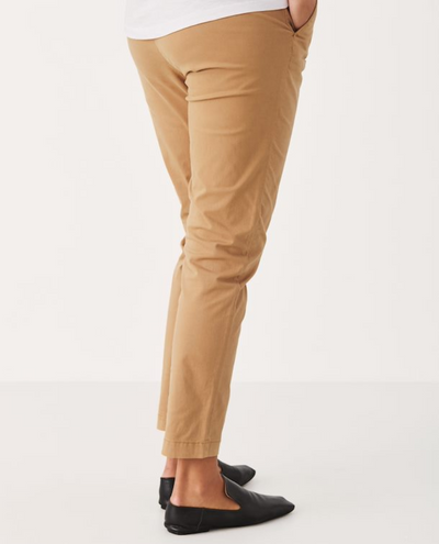 Part Two Soffys Tannin Brown Chino Trousers