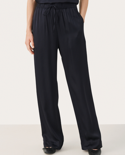 Part Two Tiara Navy Trousers