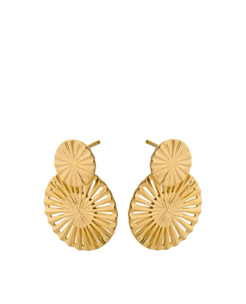Pernille Corydon Starlight Large Gold Earrings