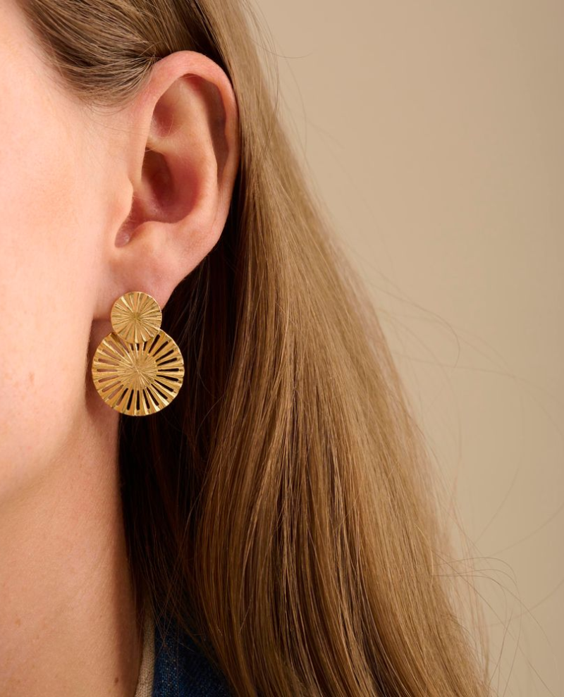 Pernille Corydon Starlight Large Gold Earrings