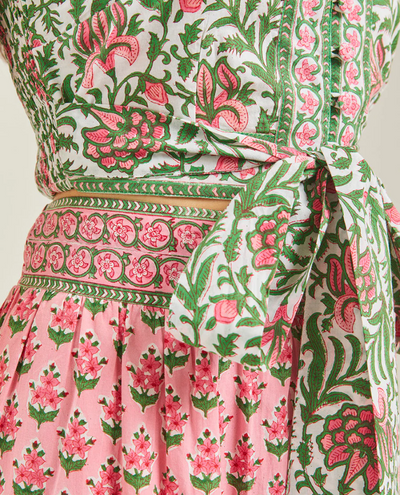 Pink City Prints Lucia Rose Hyacinth Skirt