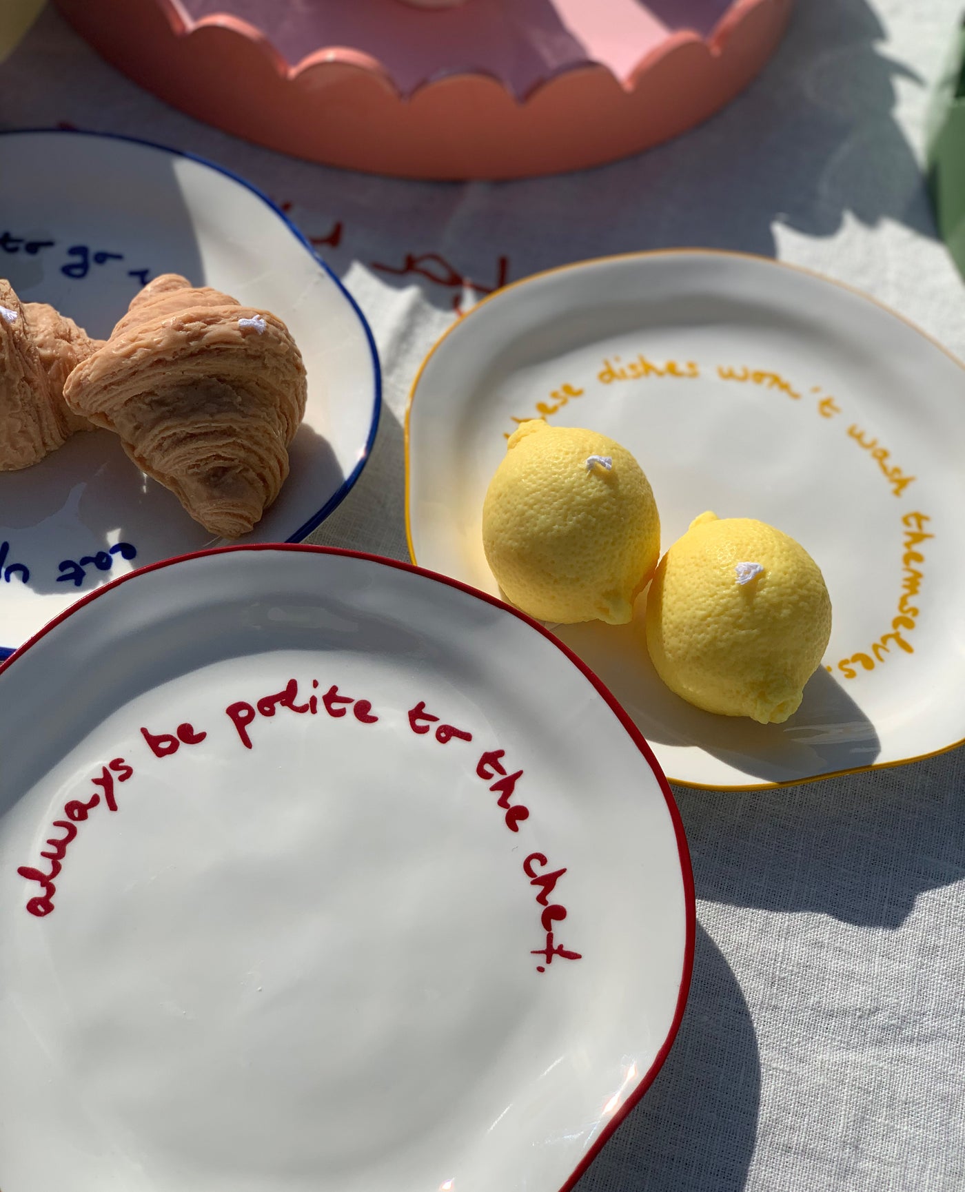 MÆGEN Always Be Polite To The Chef Statement Plate