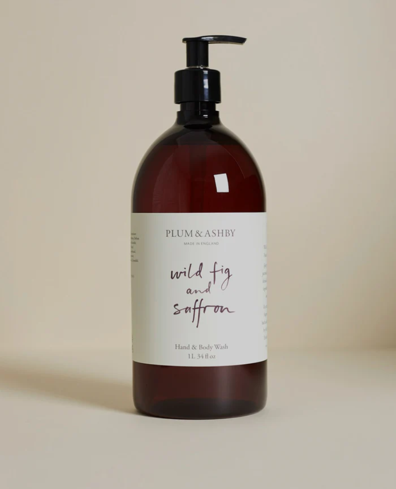 Plum and Ashby Wild Fig & Saffron Wash 1 Litre