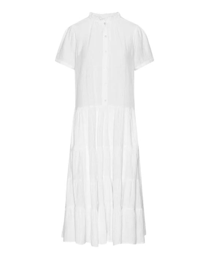 Project Aj117 Tonya White Dress Biscuit Clothing Ltd