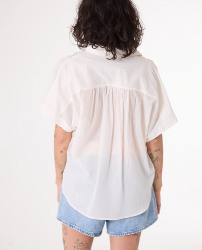 Sacre Coeur Louisa Ecru Check Shirt