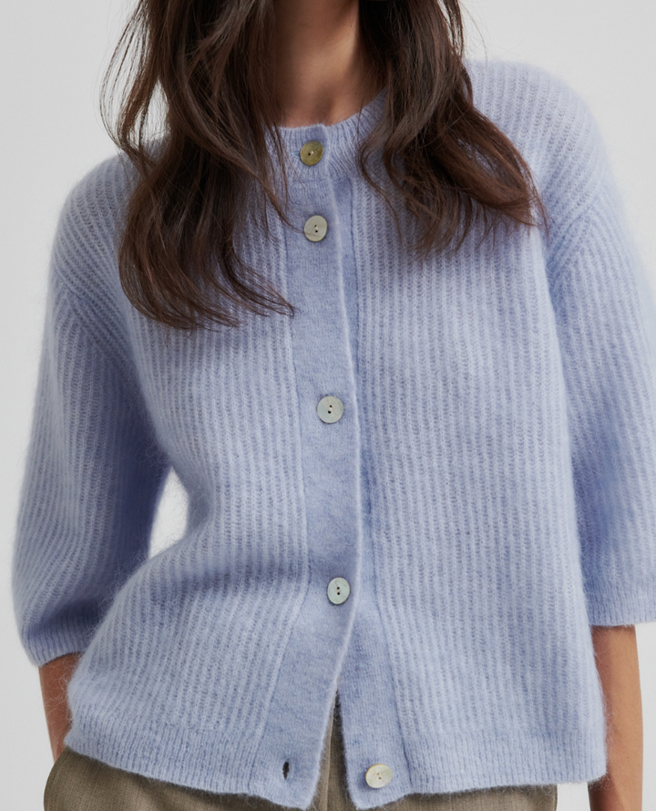 Second Female Andrea Blue Cardigan