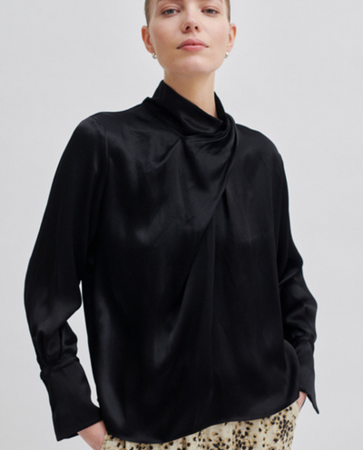Second Female Fearless Black Blouse