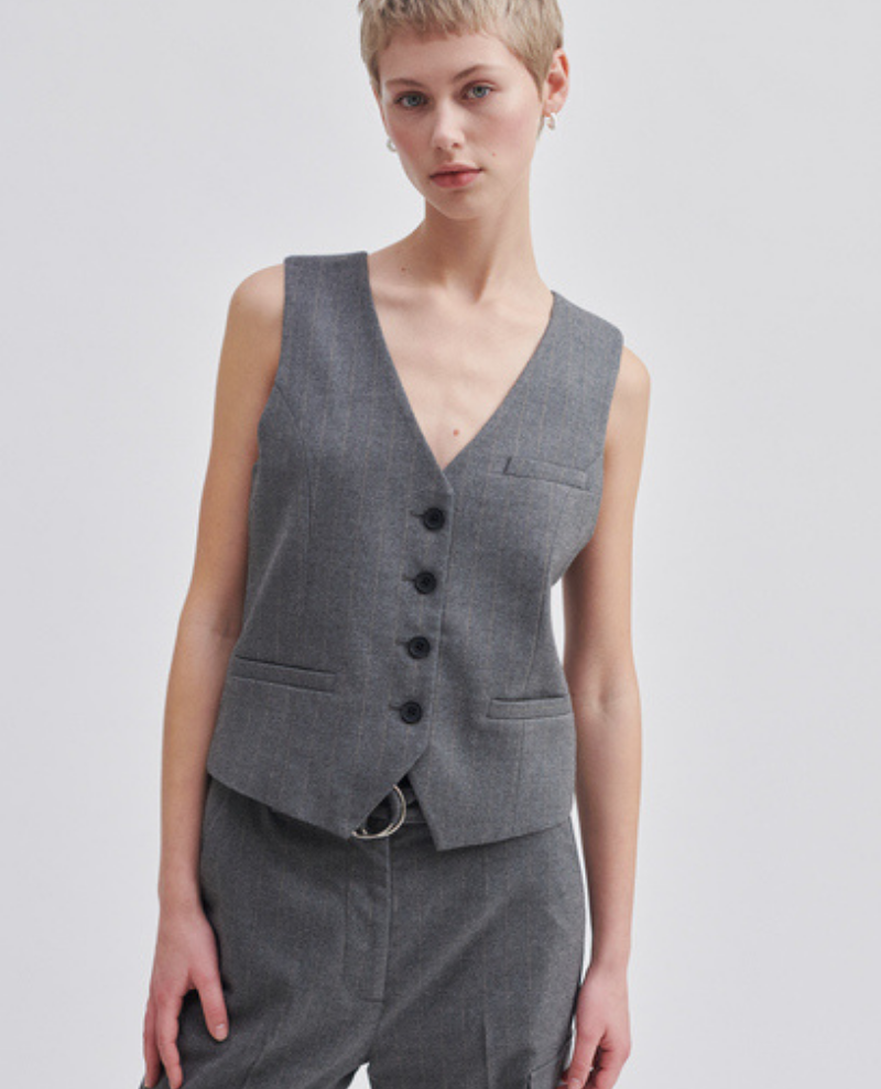 Second Female Holsye Grey Waistcoat