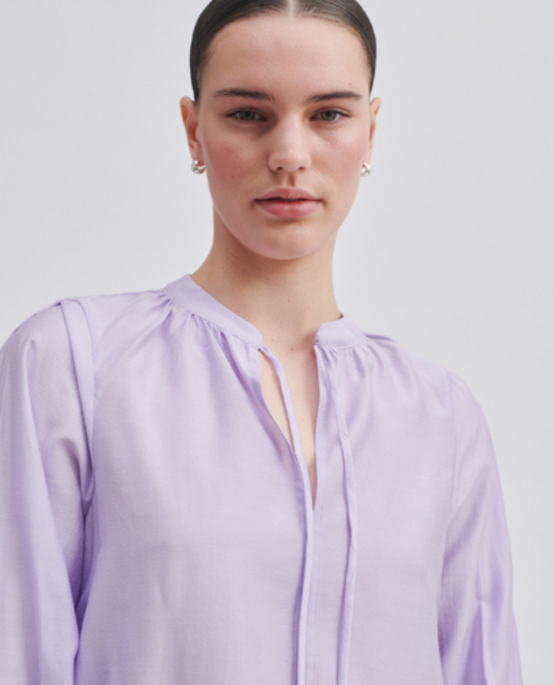 Second Female Masman Patel Lilac Blouse