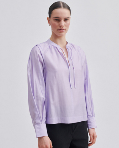 Second Female Masman Patel Lilac Blouse