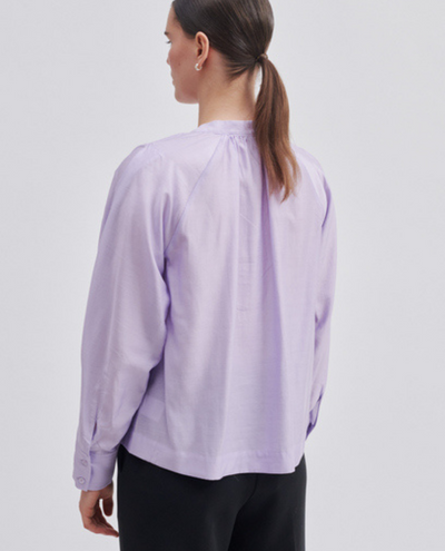 Second Female Masman Patel Lilac Blouse