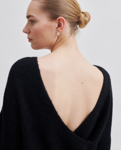 Second Female Ymma Black Knit