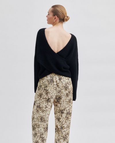 Second Female Ymma Black Knit