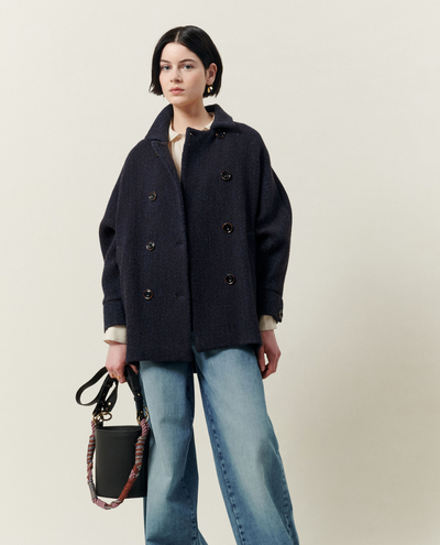 Sessun Chef Navy Coat