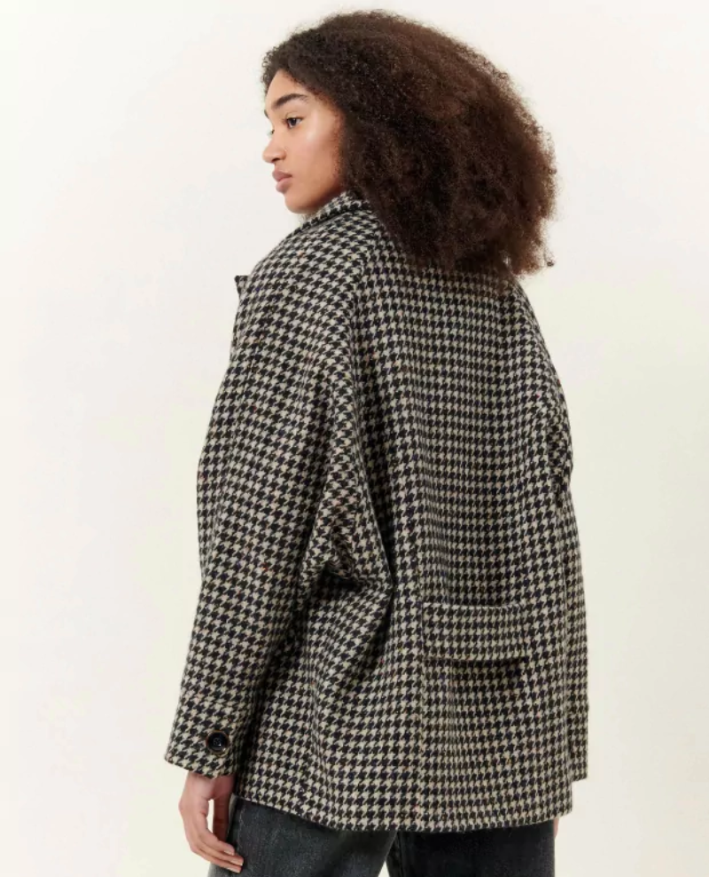 Sessun Chef Sand Black Coat