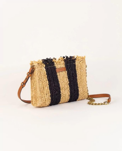 Sessun Farawa Black Stripe Bag