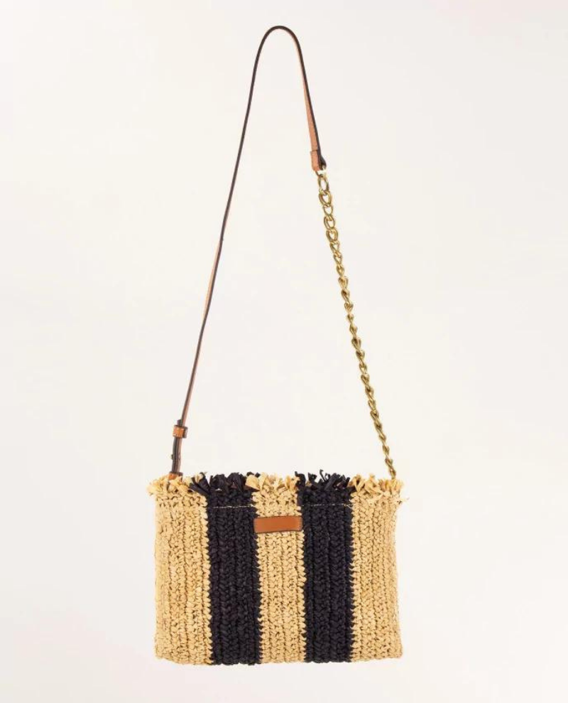 Sessun Farawa Black Stripe Bag