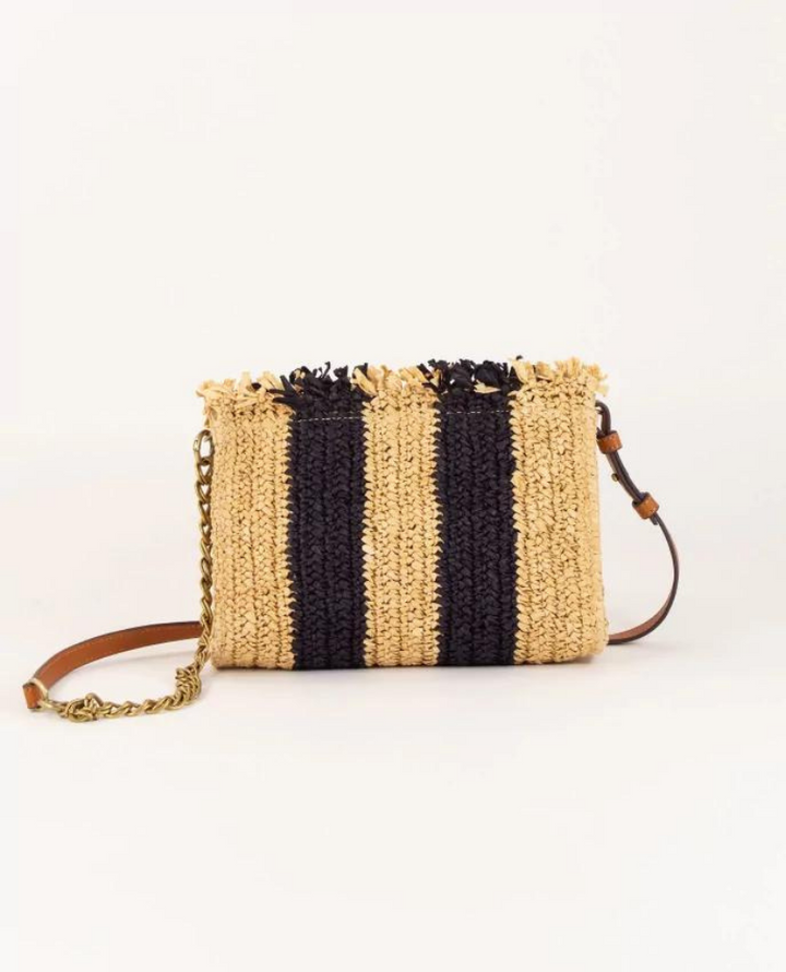 Sessun Farawa Black Stripe Bag