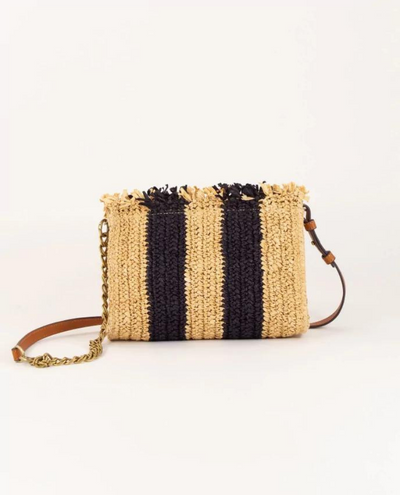 Sessun Farawa Black Stripe Bag