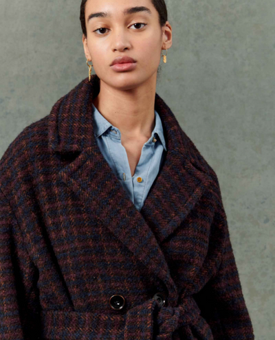 Sessun Silvana Cherry Coat