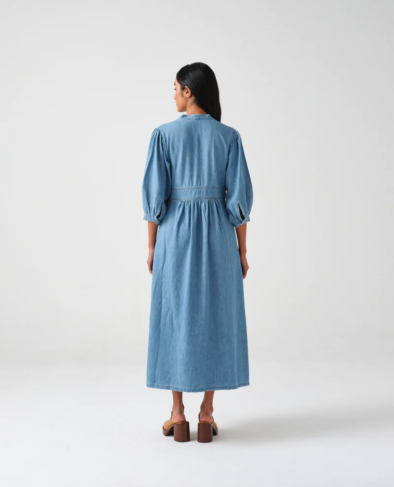 Seventy Mochi Audrey Blue Dress