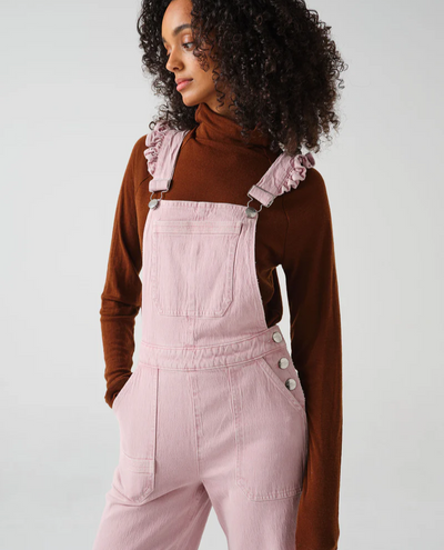 Seventy + Mochi Elodie Dusty Rose Pink Dungarees