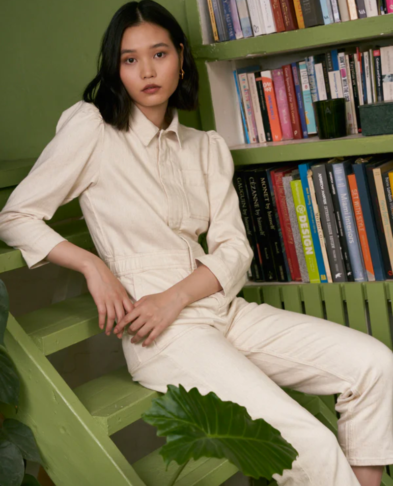 Seventy + Mochi Lorna Ecru Jumpsuit