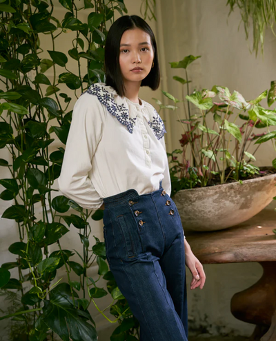 Seventy and Mochi Marie Dark Indigo Jeans