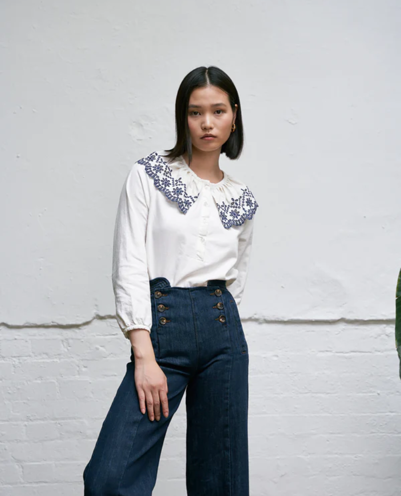 Seventy and Mochi Marie Dark Indigo Jeans
