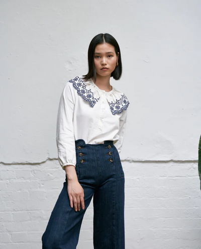 Seventy and Mochi Marie Dark Indigo Jeans