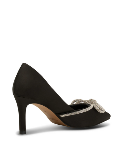 Shoe The Bear Harper Black satin High Heel Shoes