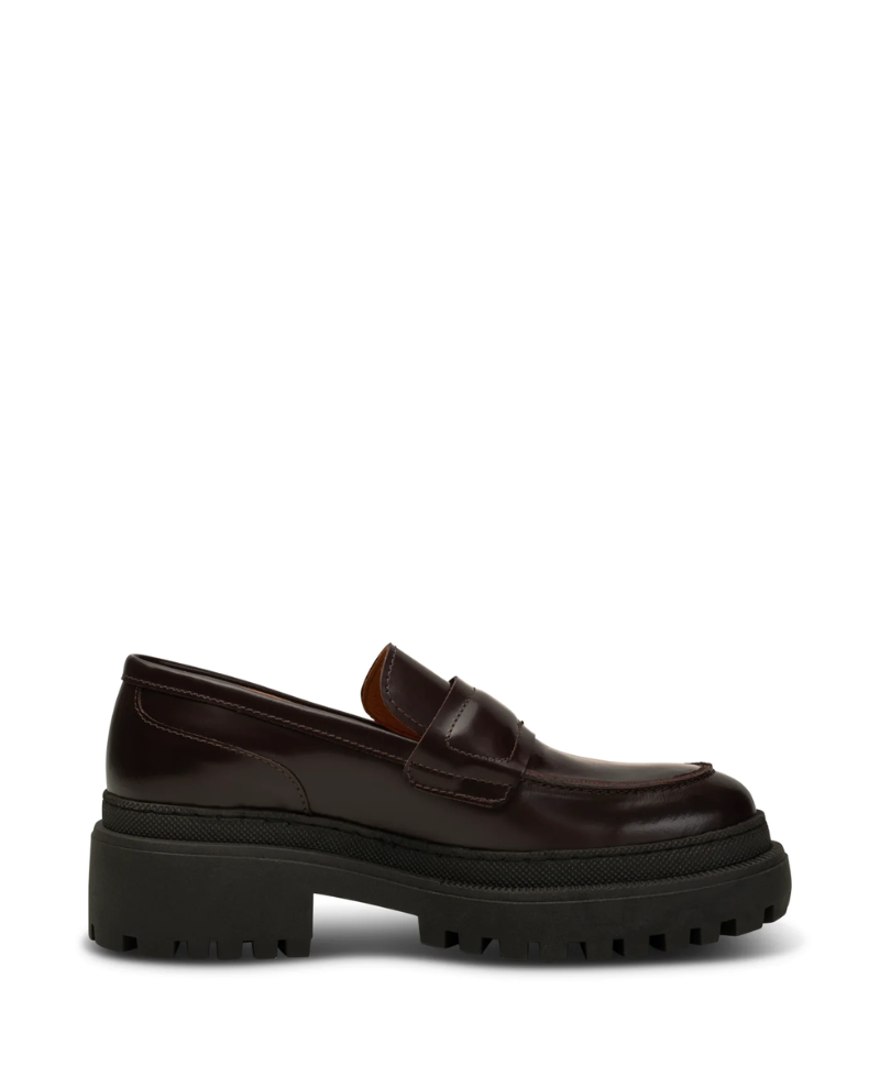 Shoe The Bear Iona Bordeux Patent Loafer
