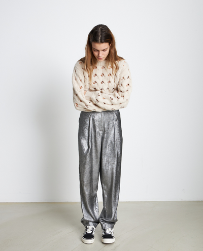 Stella Nova Betty Silver Grey Trousers
