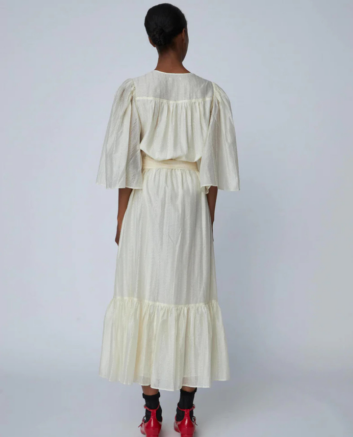 Stella Nova Pointelle Vanilla Wrap Dress