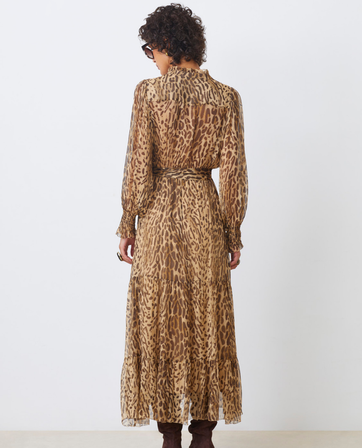 Suncoo Cosmos Leopard Dress