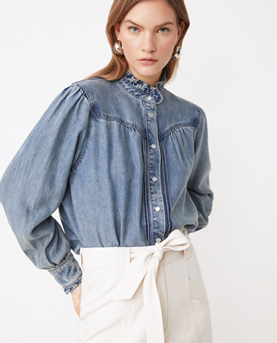 Suncoo Laura Denim Shirt