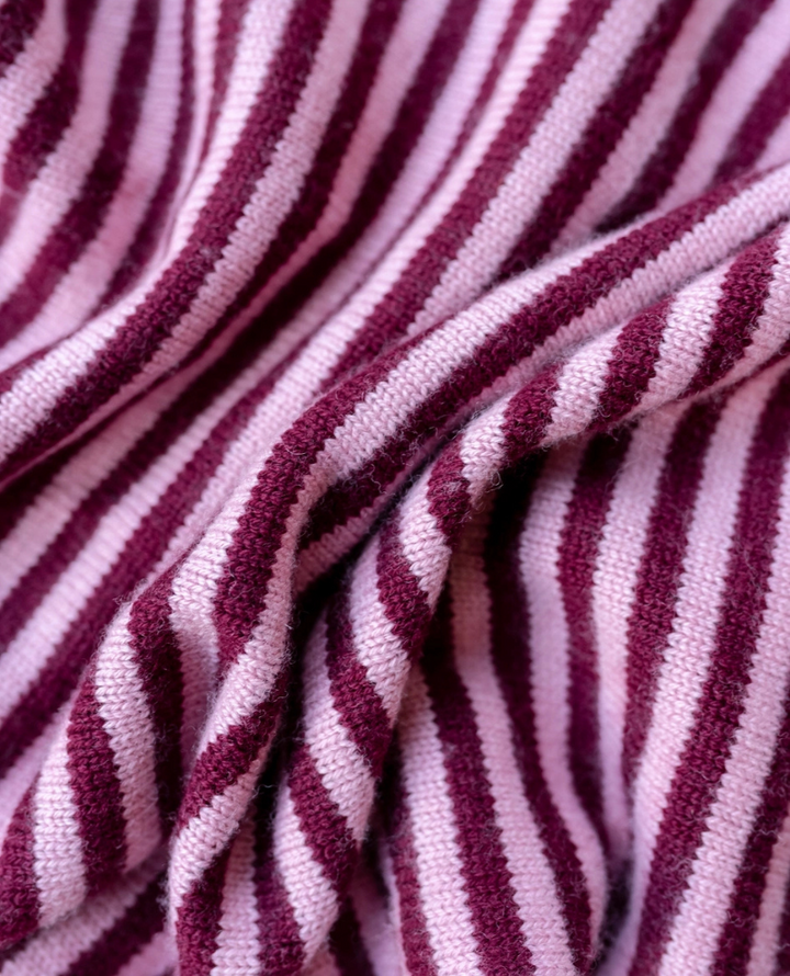 TBco. Triangle Pink Stripe Scarf
