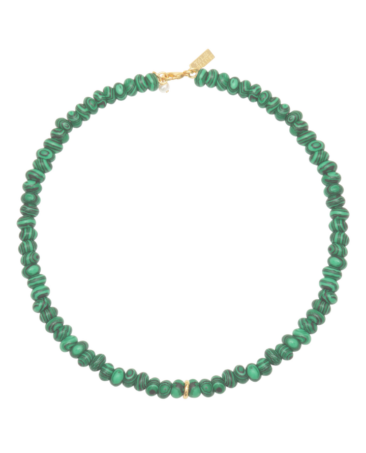 Talis Chains Tokyo Malachite Choker Necklace