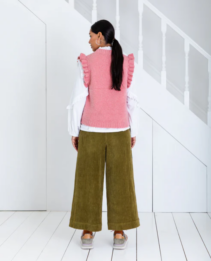 Bonte Claude Rose Pink Sweater Vest