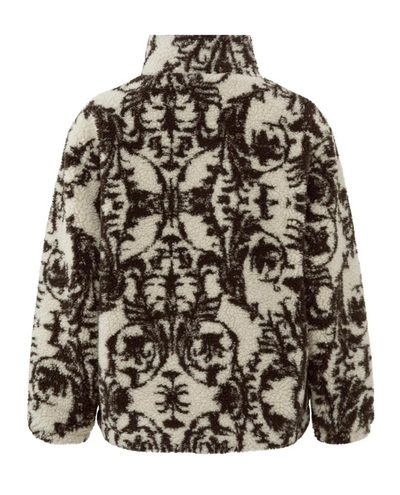 Yaya Peyote Printed Teddy Jacket