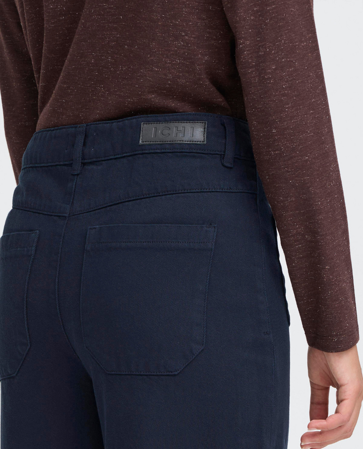 Ichi Hezano Dark Navy Wide Jeans