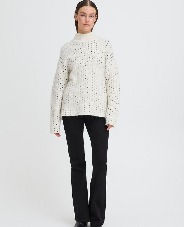Ichi Kamara Cream Knit