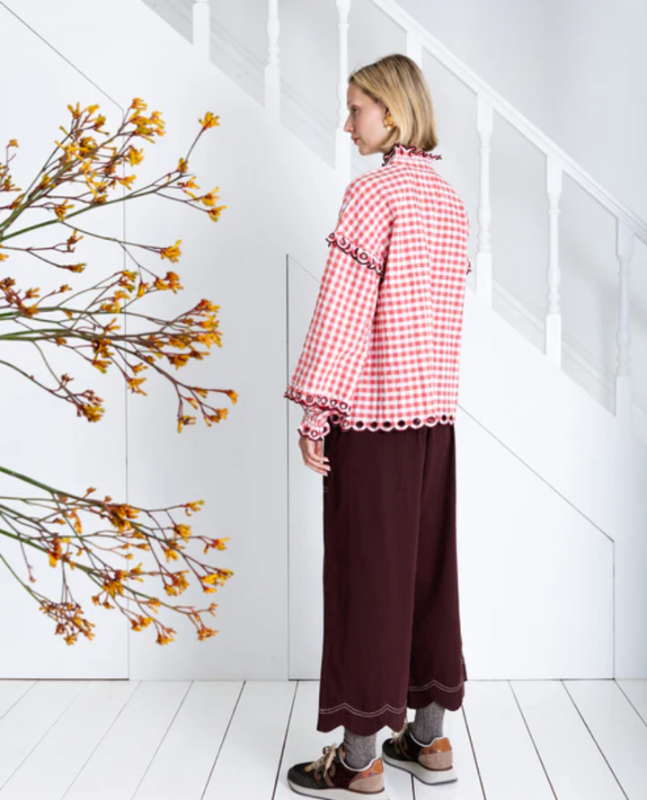 Bonte Billie Rosehip Gingham Shirt