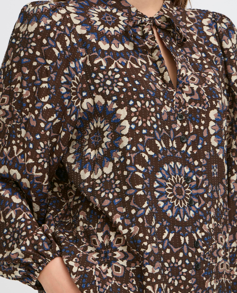 Ichi Craviz Kaleidoscope Blouse