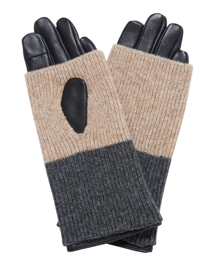 Ichi Madiison Black Camel Gloves