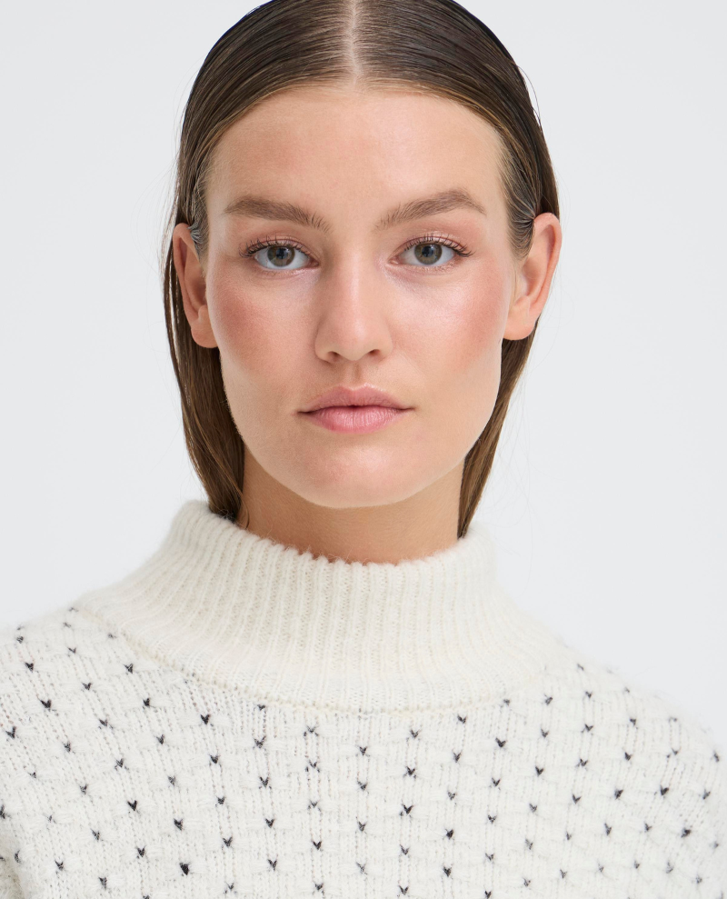 Ichi Kamara Cream Knit
