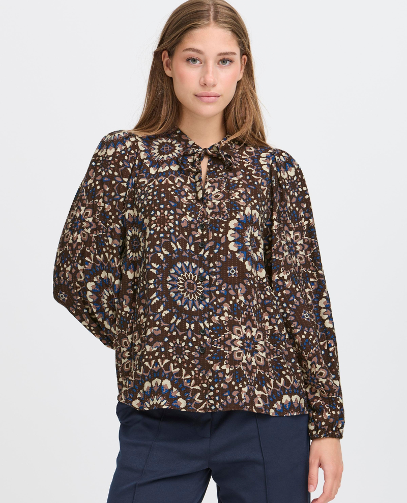 Ichi Craviz Kaleidoscope Blouse